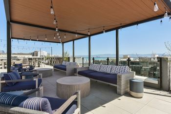Rooftop deck